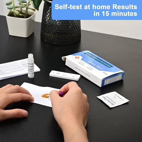 Helicobacter Pylori Stool Test Kits, 2 Tests, Quick Home Testing, Highly Accurate