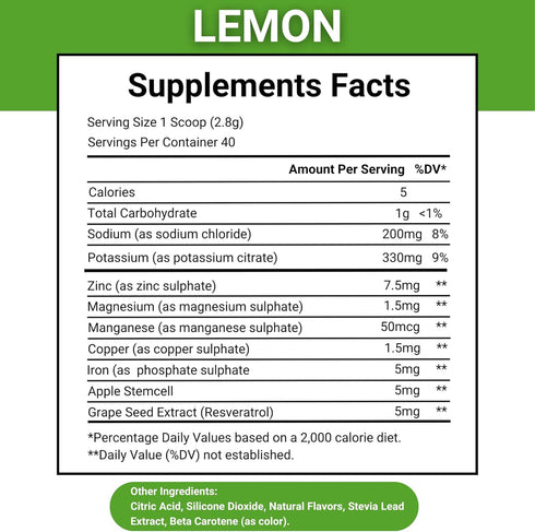 Sweet IV Electrolyte Powder – 3.9g Serving Flavored Drink Mix – 40 Servings Magnesium Powder for Sports Enthusiasts