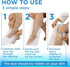 100% Waterproof Cast Covers for Shower Leg - Reusable Adult 2pk Half Leg Cast Protectors - Knee, Ankle, Foot