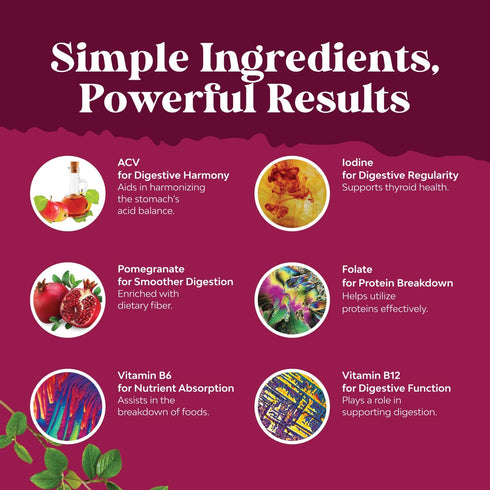Gummies Gummies B12 B6 60 Apple Cider Vinegar with Mother - Cleanse & Detox ACV for Weight Loss, Gut Health, Bloating