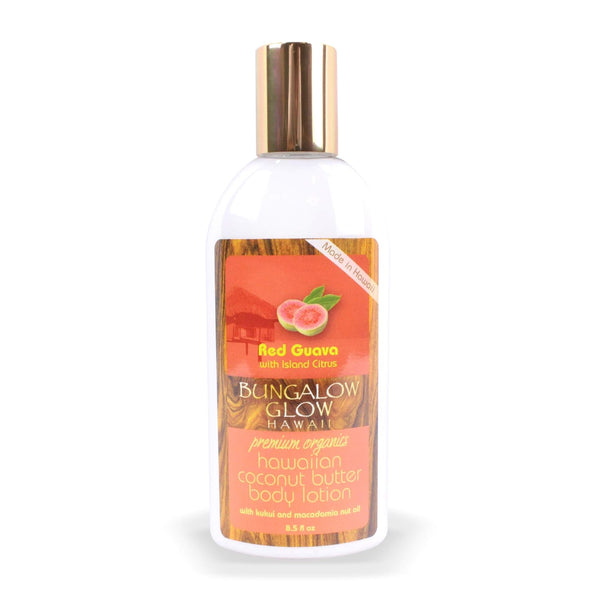 Red Guava Coconut Butter Body Lotion with Island Citrus