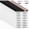 Maitys 12 Sheets 108 Pairs 4D Hair Like Waterproof Eyebrow Tattoos Stickers Temporary Transfer Brows Decal for Women