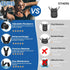 3 PCS Portable Muscle Trainer with Adjustable Resistance for Enhanced Strength and Endurance, Lightweight and Easy to