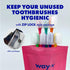 Extra Soft Toothbrush Refill for Adults, 14 Pcs Manual Toothbrushes with Individual Head Covers for Sensitive Gums