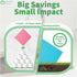 Swedish Dishcloths for Kitchen, Reusable Cleaning Wipes, Pack of 12