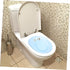 Postpartum Care Sitz Bath Basin for Toilet Seat Comfortable Hip Soak Bowl for Women and Pregnant Blue Use in Home