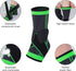 Ankle Support Brace, Breathable Compression Sleeve with Adjustable Wrap for Plantar Fasciitis, Achilles Pain
