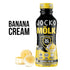 Jocko Moelk Protein Shakes, KETO Friendly, 30g Grass Fed Protein, 12 FL Oz, 12pk (Banana Cream)