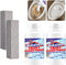 Pumice Stone for Toilet Cleaning Bowl Stick, 2+2pcs for Hard Water Ring Remover in Bathroom & Kitchen