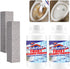 Pumice Stone for Toilet Cleaning Bowl Stick, 2+2pcs for Hard Water Ring Remover in Bathroom & Kitchen