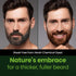Herb For Men, PPD & Ammonia Free Mustache & Beard Dye, Vegan Natural Ingredients, Odorless, No More Skin Irritations from Coloring for Sensitive Skin (Dark Brown, 1 pack)