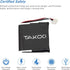Replacement Battery for Standard Horizon HX150 FNB-124LI, 1100mAh/7.4V