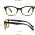 LifeArt Blue Light Blocking Glasses - Anti Eyestrain, Computer Reading Glasses for Women Men (Tortoise, No