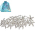 Jaciya 18 Pack Starfish Hair Pin Hair Jewelry for Beach Themed Wedding & Party, Women Headwear Accessories