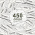 450 Count Dental Floss Picks, Individually Wrapped Unflavored Floss, Travel Dental Flossers, Disposable Dental Picks