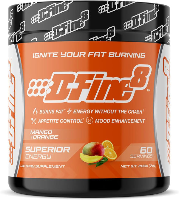 Thermogenic Pre-Workout Energy Powder & Shredding Supplement, Sugar Free, Boost Energy Mood & Focus