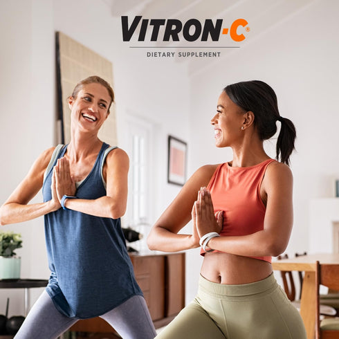 Vitron-C High Potency Iron Supplement - 60 Count, 125mg Vitamin C, Immune Support, Pack of 1