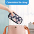 YOUSHARES Portable Insulin Cooler Travel Case, Refrigerated Medicine Case for Insulin Pen with 2 Ice Packs (Roses)