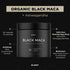 ELMNT Organic Black Maca Root 40,000mg - 60 Pills with Ashwagandha, Highest Potency Maca Capsules for Men