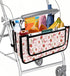 Hechitok Shark Strawberry Walker Bag, Handy Rollator Basket Water Cup Holder, Walker Accessories