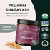 TRIBE ORGANICS Organic Shatavari Herbal Supplement for Hormonal Balance, Women’s Reproductive Health, Lactation - 120