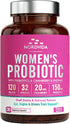 Women's Probiotic, 120 Billion & 32 Strains with Cranberry, Gut, Vaginal & Urinary Support, 30 Capsules