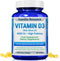 Vitamin D3 4000 IU Dietary Supplement, 360 Softgels, Promotes Healthy Bone & Immune Function, Easy-to-Swallow