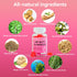 Gummies Gummies B6, 60 Count Laicuherb BBL for Women Curves-Berry Flaovr Booty with Vitamin A, C, Bear Shape Herbal