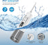 JNGOODS Water Dental Flosser, 300ml Rechargeable Oral Irrigator, IPX7 Waterproof, 9 Modes, Travel Home Use (White)