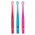 TELLO 4480 Adult or Child Ultra Soft Swiss Toothbrush, Smaller Head for Gentle Cleaning, Ergonomic Handle, 3 Count