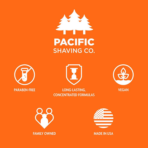 Pacific Shaving Company Everyday Moisturizer - Daily Post-Shave Cream for Men & Women with Shea Butter, Jojoba,