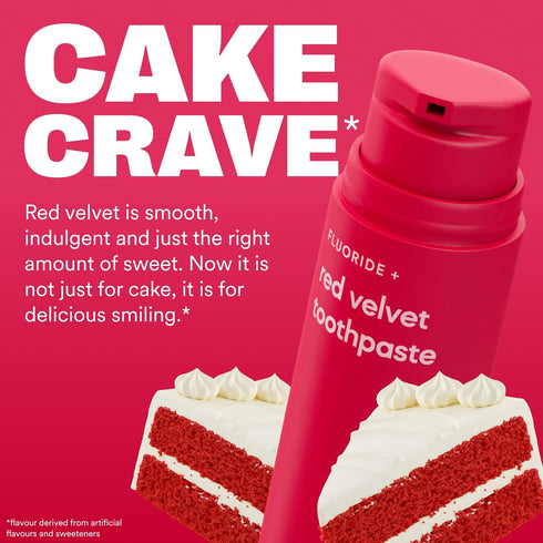 Red Velvet Flavored Toothpaste by Hismile - Unique Oral Care Experience