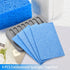 Mcyye 4PCS Compressed Kitchen Sponges for Household Use, Zero Scratch Scrub Dish Sponge Kitchen, Dual Sided