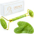 Jade Roller & Gua Sha Facial Tools, Natural Anti-Aging Skin-Care Tool for Rejuvenating Facial Skin