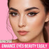 Liquid Eyeliner, Liquid Eyeliner Waterproof with Precise Brush Tip Eye Liner Pen for Thin & Thick Lines, Professional Ink Eyeliner Pencil for Woman, Smudge-Proof, Stay All Day, Easy to Use, Black