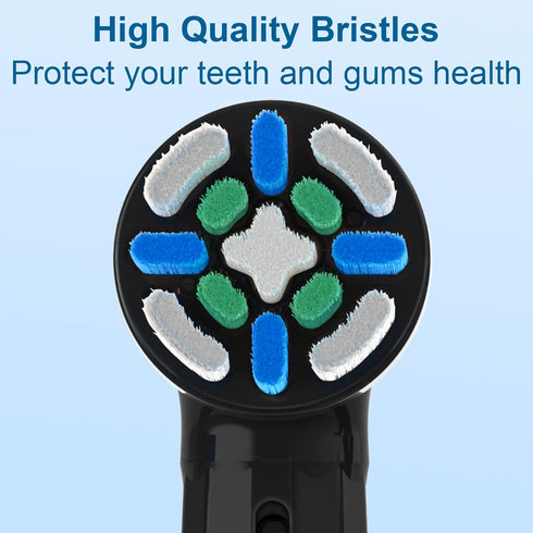 JSMIOROSE 8 2/3/4/5/6/7/8/9/10 Pcs Toothbrush Head Compatible with Oral B IO Series Electric Toothbrush, Replacement