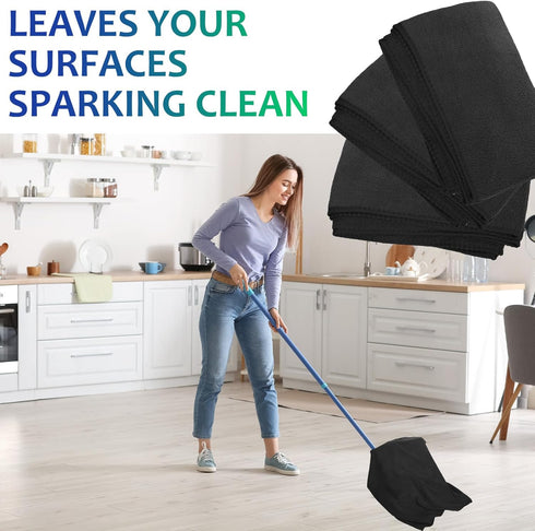 3 Pcs Extra Large Microfiber Cleaning Cloth - 30" x 20" Washable Reusable Towel for Home, Glass, Office, Bathrooms