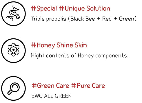 C'NEW LAB Real Propolis Moisture & Glow Boosting Cream, 1.69 fl.oz / 50ml, Hydrating Korean Skincare