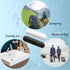 2 Pcs Electric Toothbrush Travel Case, Portable Holder for Electric Toothbrush Set (Blue and Black)