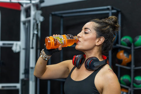 Sqwincher 20 oz 24) Activity Drink Bottles | Orange Flavored | Low Calorie | Low Sodium | Ready-To-Drink| Electrolyte