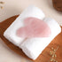 Natural Rose Quartz Gua Sha Facial Tools for Face Sculpting, Shaping, Reduce Puffiness, Massage Stone for Eyes and Body