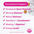 Pink Stork Morning Sickness Sweets, Organic Mango Ginger Candy with Vitamin B6 - 30 Wrapped Drops