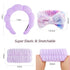 VELSCRUN 6 Pack Spa Headband Set, Multicolour Purple Makeup Headband for Washing Face and Skincare