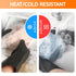 Thick Rubber Cleaning Gloves, 2 Pairs Black Medium Non-Slip Kitchen Gloves for Dishwashing