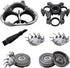 SW-S7105 Replacement Shaver Head with 3-Blades, Compatible with Sweet-LF Waterproof Electric Razors