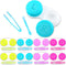 VOCOOL 16 Pcs Portable Contact Lens Tools Set, Mini Eye Contact Case Box with Inserter/Remover and Tweezer for Travel