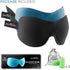 PrettyCare 3D Sleep Mask 2 Pack, Eye Mask for Side Sleeper, Blackout Blindfold with Ear Plugs, Night Masks