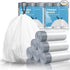 120 Count 1.6 Gallon Mini Drawstring Trash Bags - Small Garbage Bags by KSSKSS for Home Office