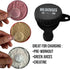 Protein Shaker Bottle for Protein Mixes, Travel Container with Gym Keychain Included for Pre Workout