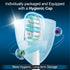MRYUESG Replacement Toothbrush Heads, 10 Pack, Compatible with Philips Sonicare, White-Blue